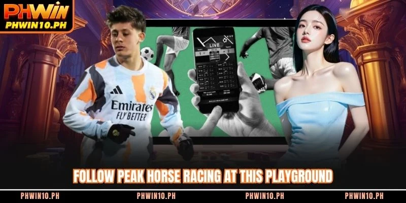 Follow peak horse racing at this playground